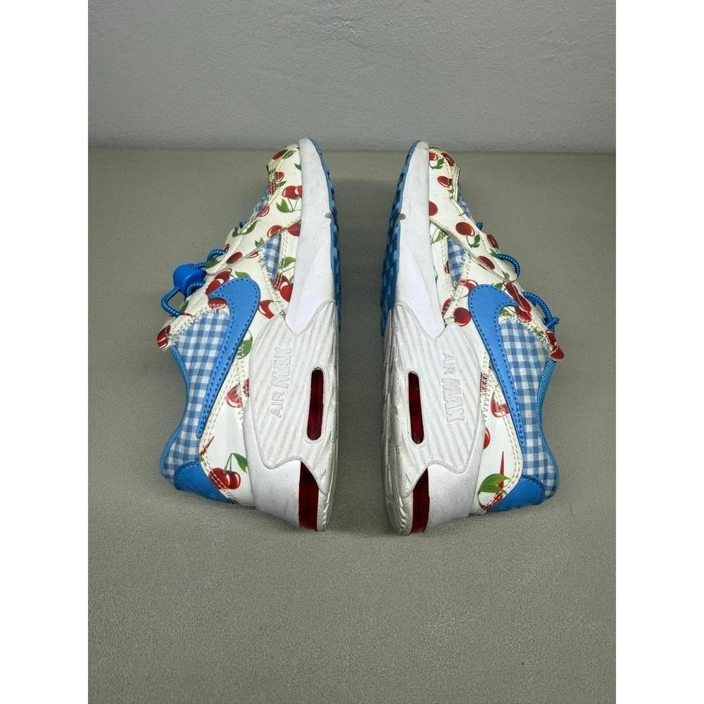 Nike Air Max Excee Cherry Gingham Girls Sz 3